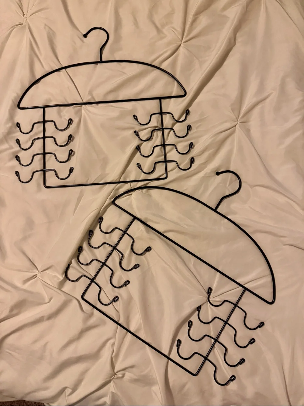 Black Metal Multi-Hook Hangers